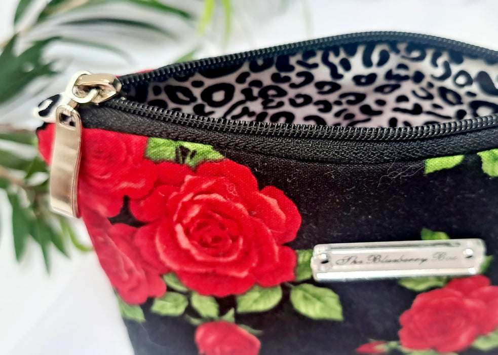 Make-up bag - Red Roses